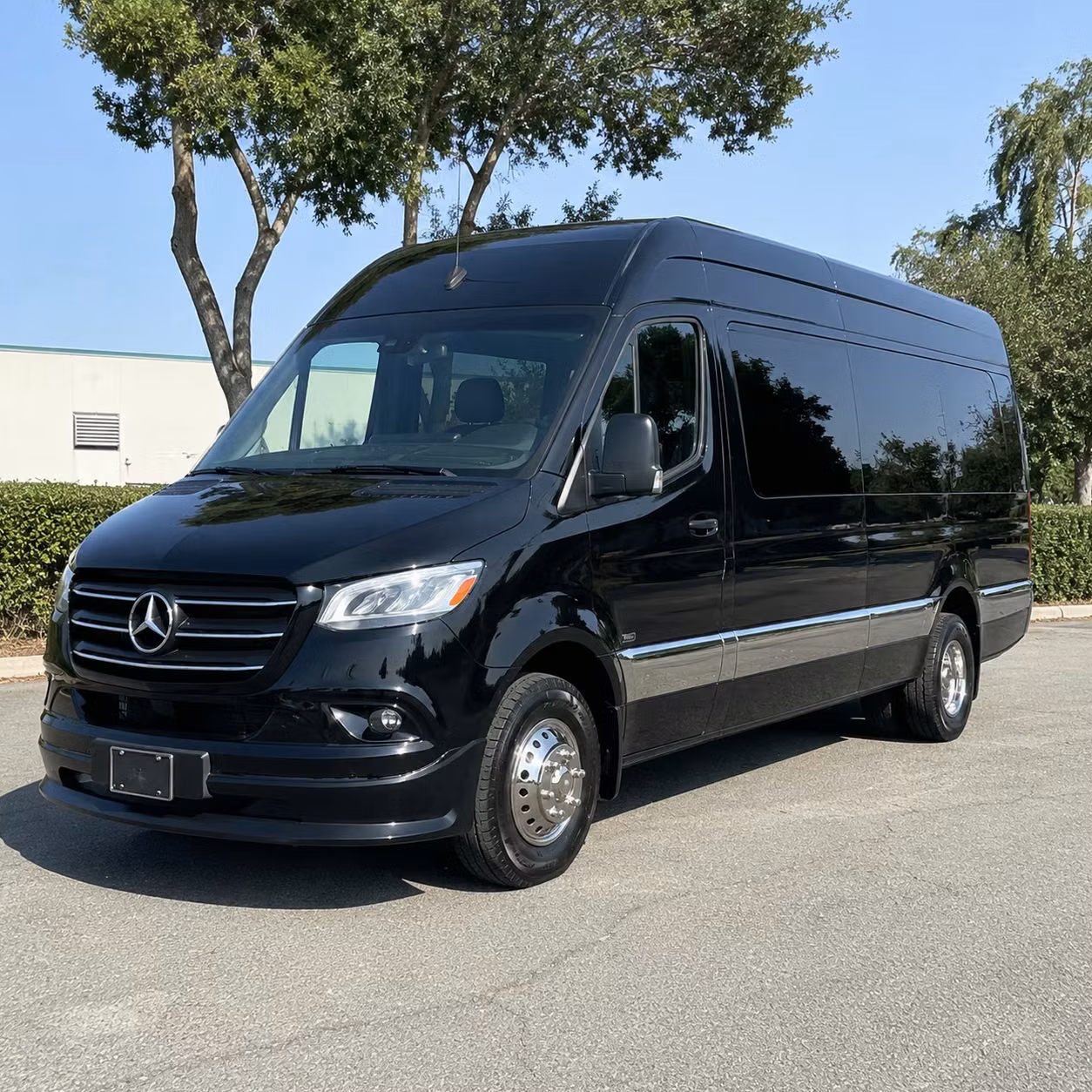 sprinter van with driver
